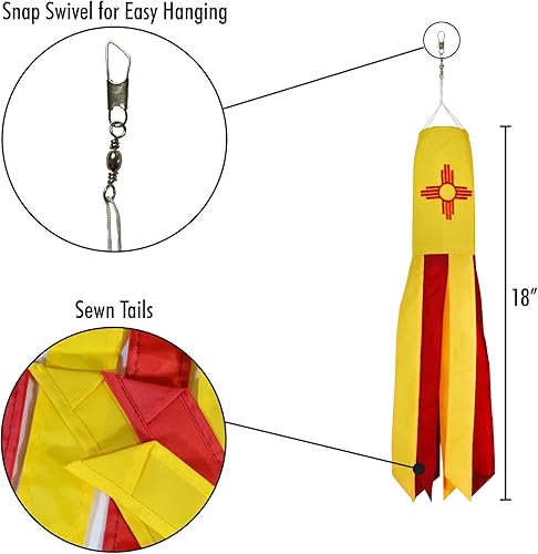 Miniatura 3 de In the Breeze Windsock, Nuevo México