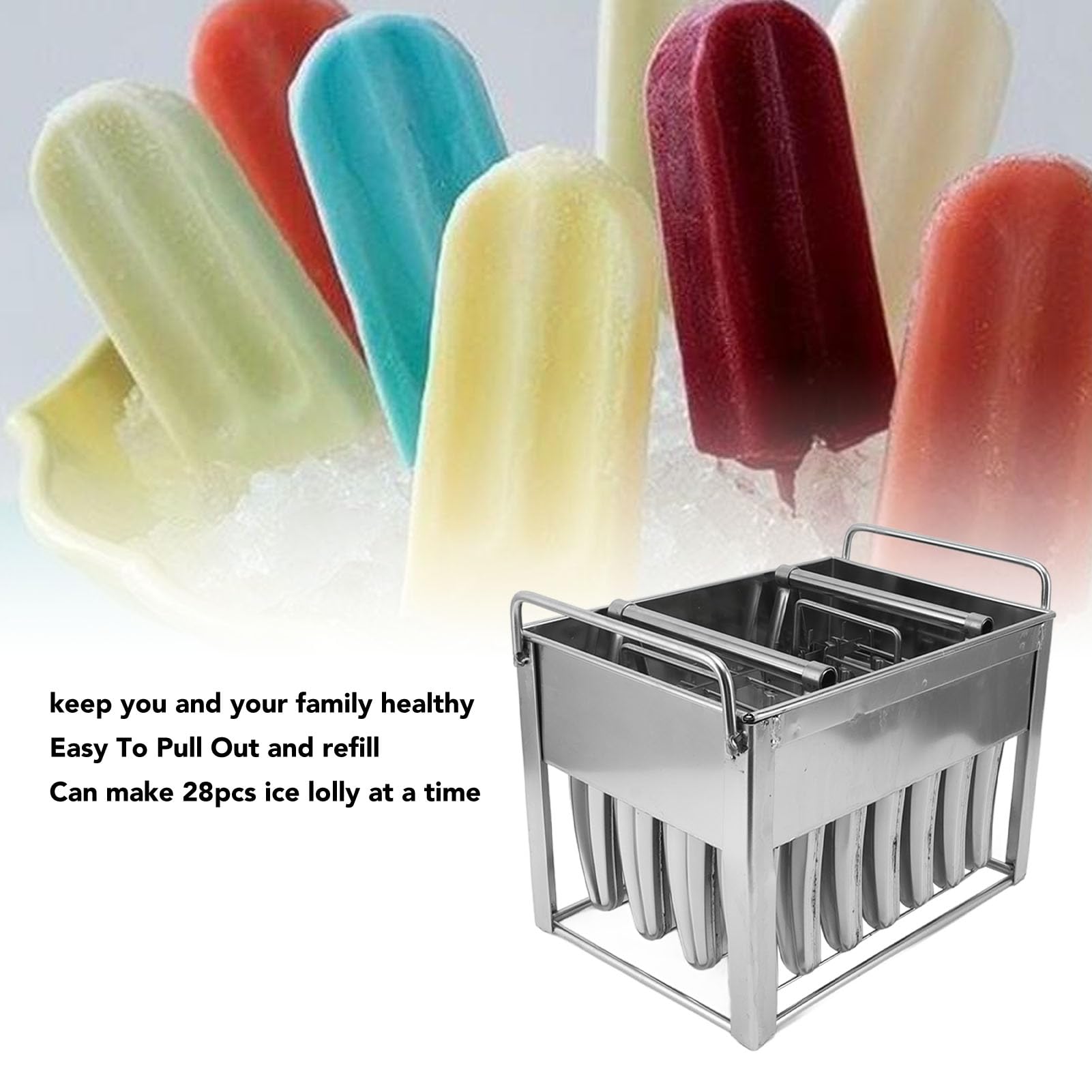 moldes para polos, Máquina for hacer paletas de hielo