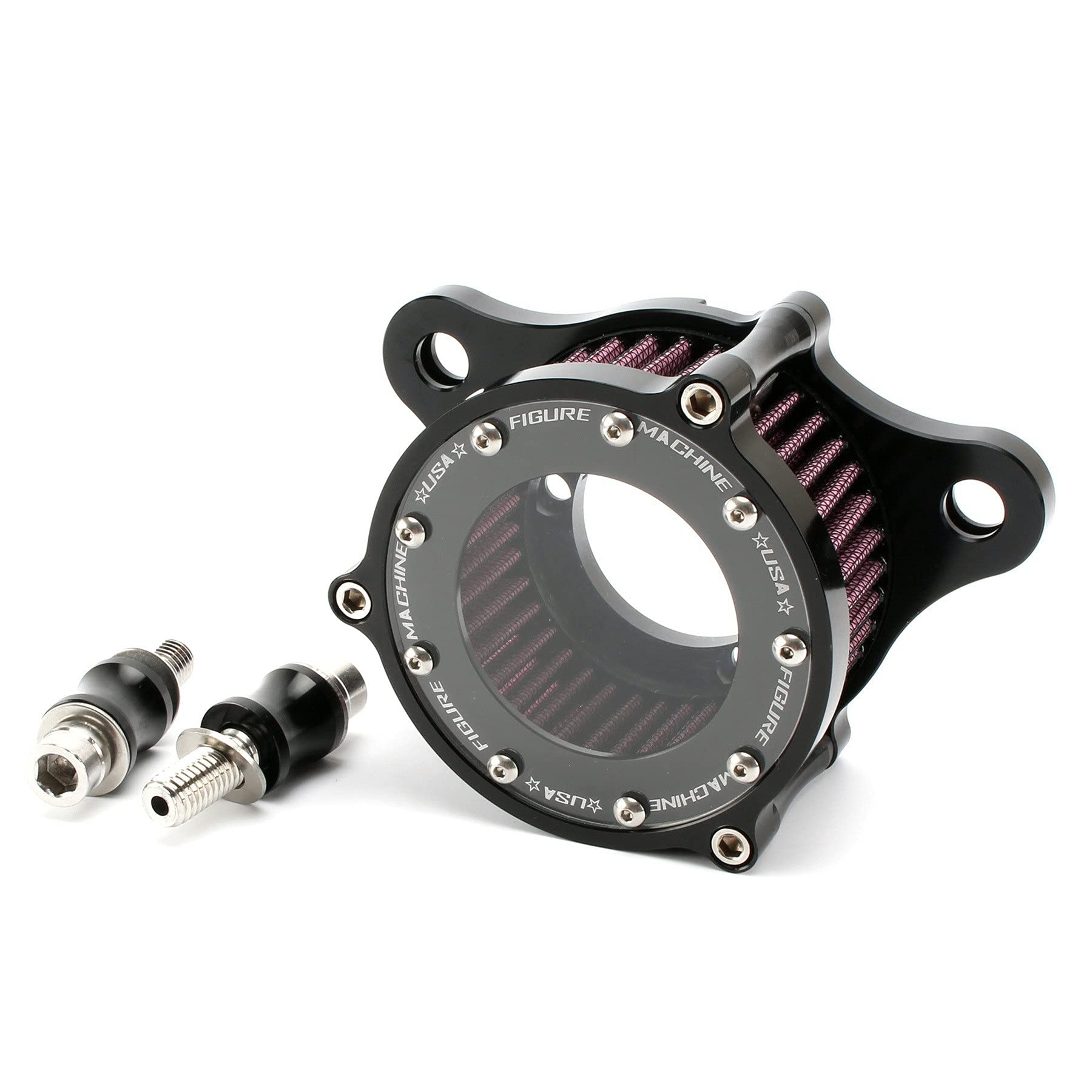 Filtr powietrza motocykla zestaw układu dolotowego filtra CNC, dla Harley, Sportster XL883 XL1200 Iron 883 48 72 siedemdziesiąt dwa 1991-2021 Wymiana filtra powietrza w motocyklu