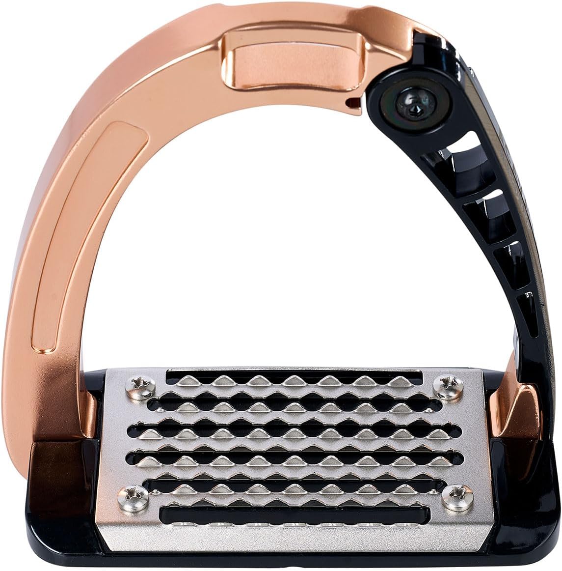 Acavallo Alupro Junior Stirrups, One Size, Rose Gold, Set of 2