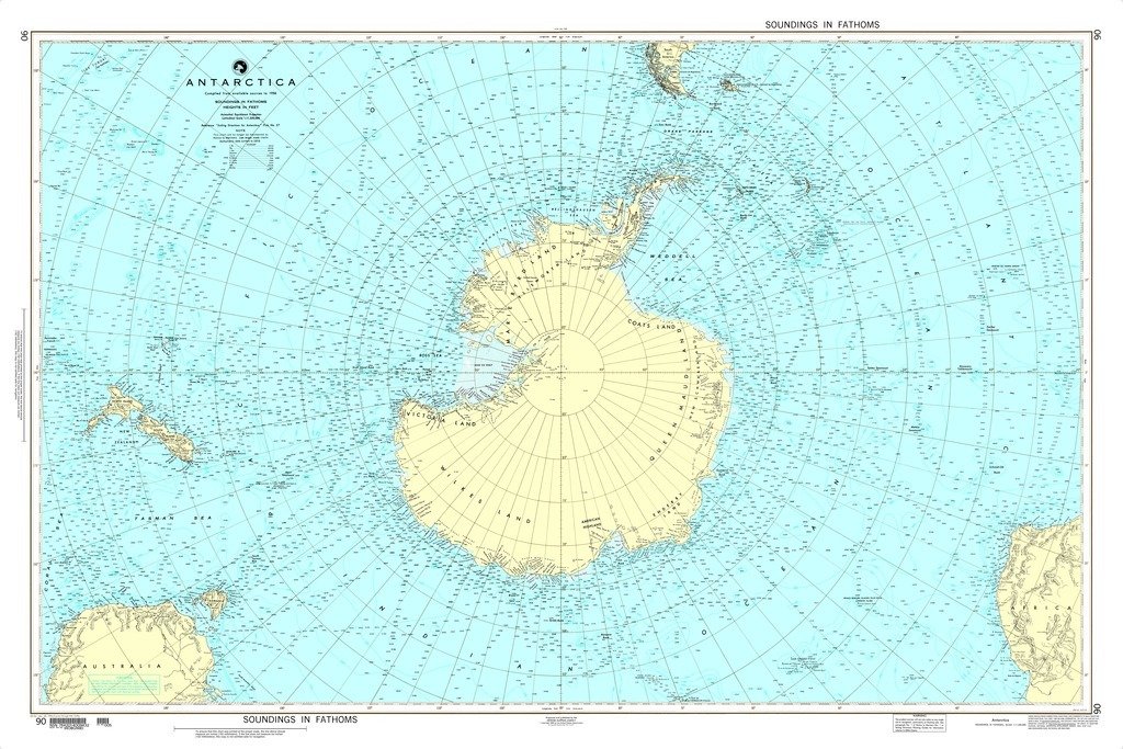 NGA Chart 90: Antarctica