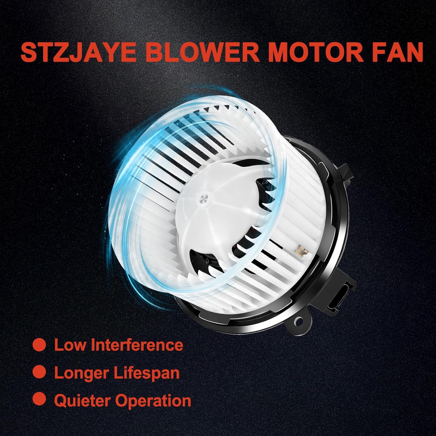 700236 HVAC AC Blower Motor Fan Heater Motor Compatible with Buick for Enclave 2008-2012, for Silverado 1500/2500HD/3500HD for Traverse, for Acadia for Sierra 1500 for Outlook 22810567