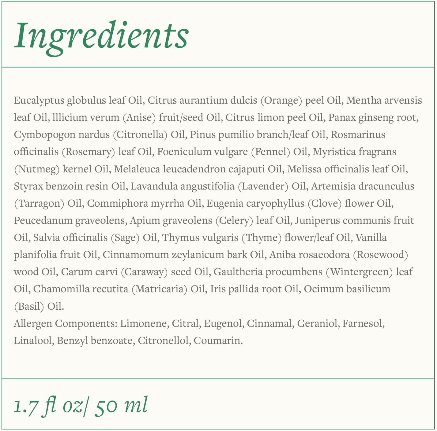 Essential Oil for The Whole Family. Swiss Just 31 50ml.