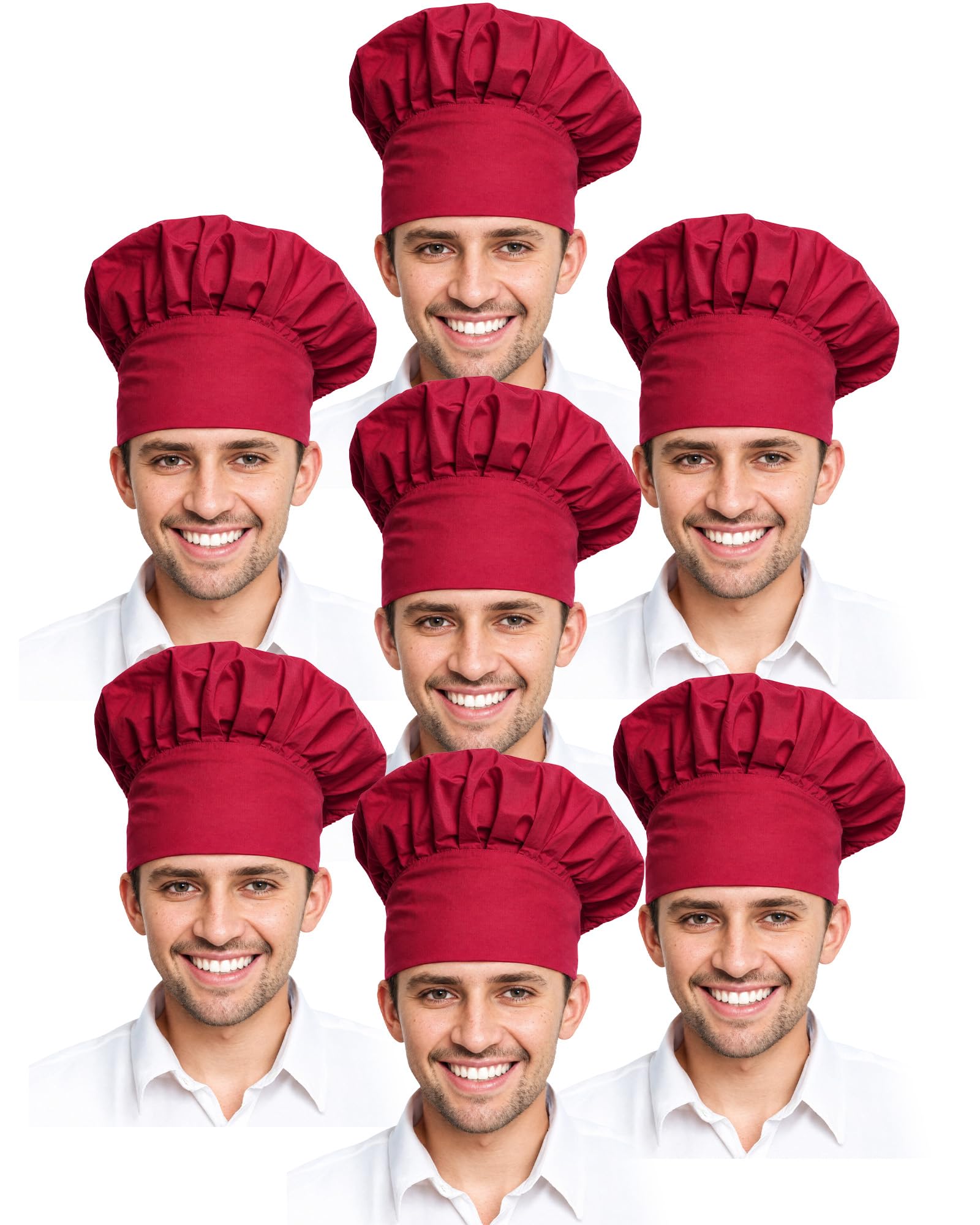 Xeoxarel Chef Hat for Men/Women, Baker Kitchen Cooking Cap