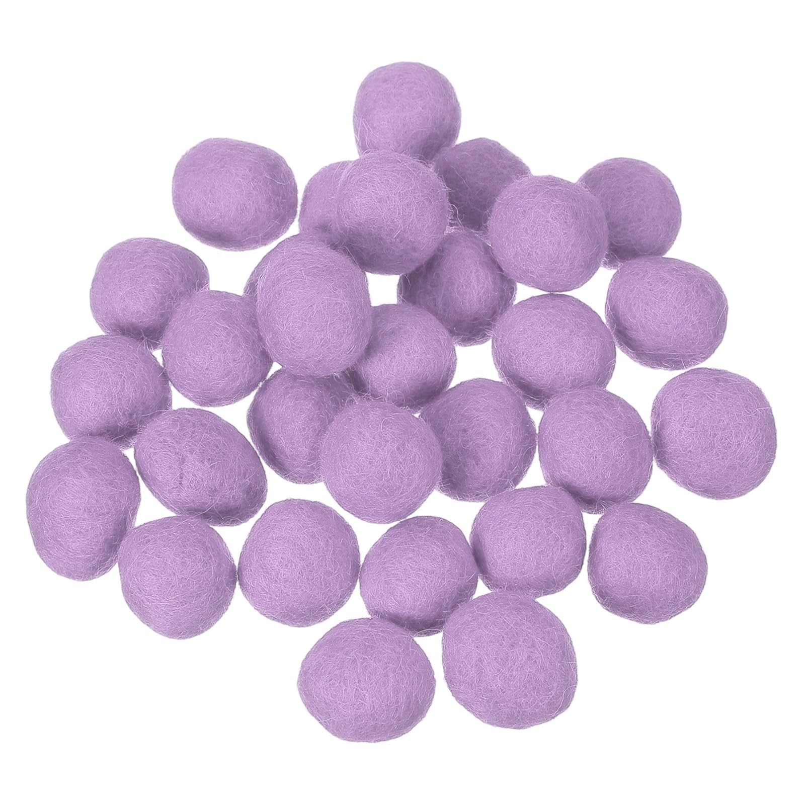 Perles en feutre de laine de 2 cm pour décoration de chambre