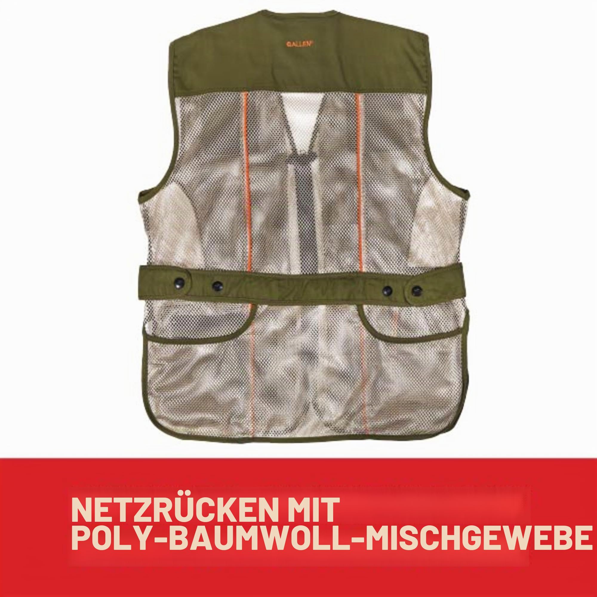 Allen Ace Schießweste mit beweglichem Schulterpolster
