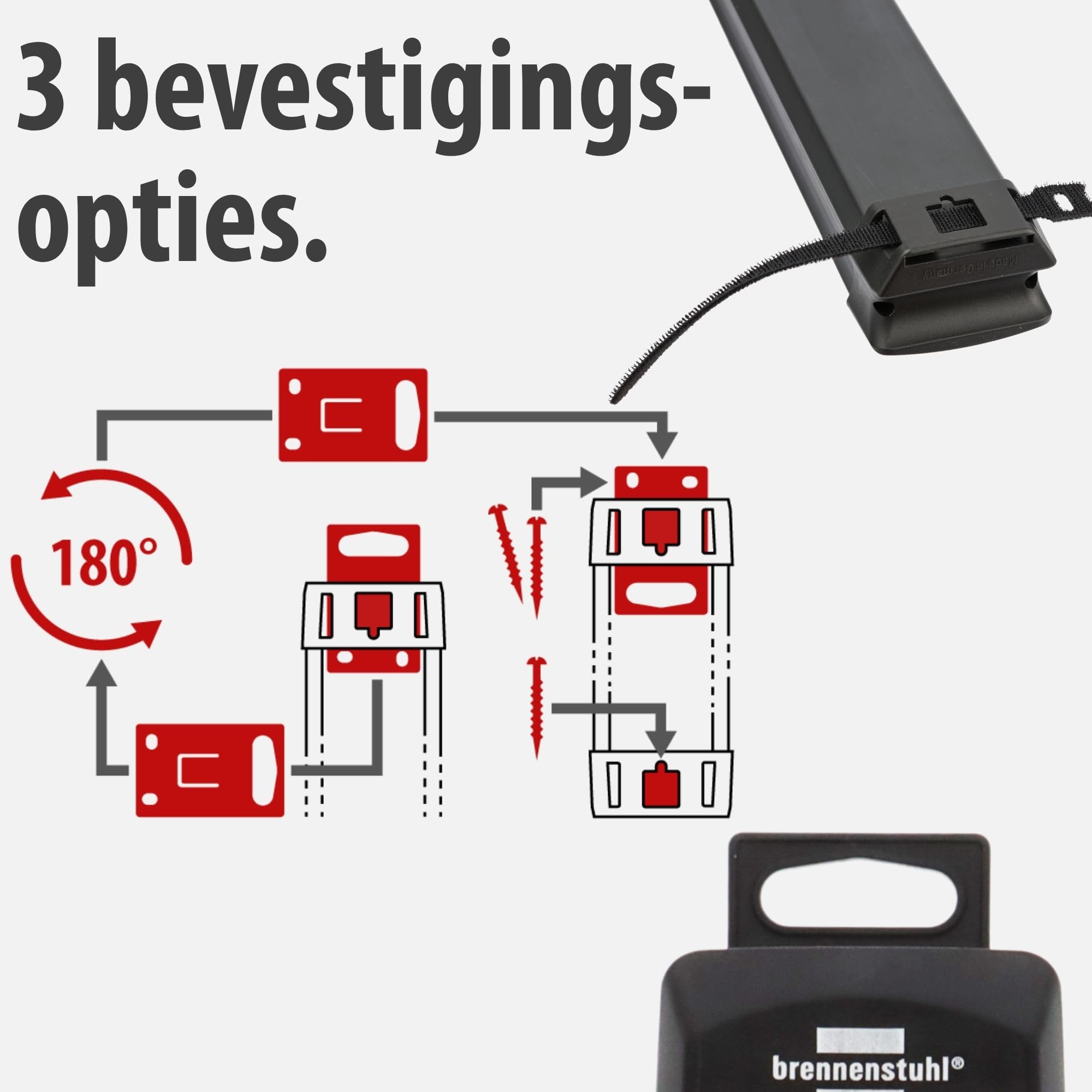 Brennenstuhl Premium-Line Stekkerdoos 6-voudig 3 Meter kopen