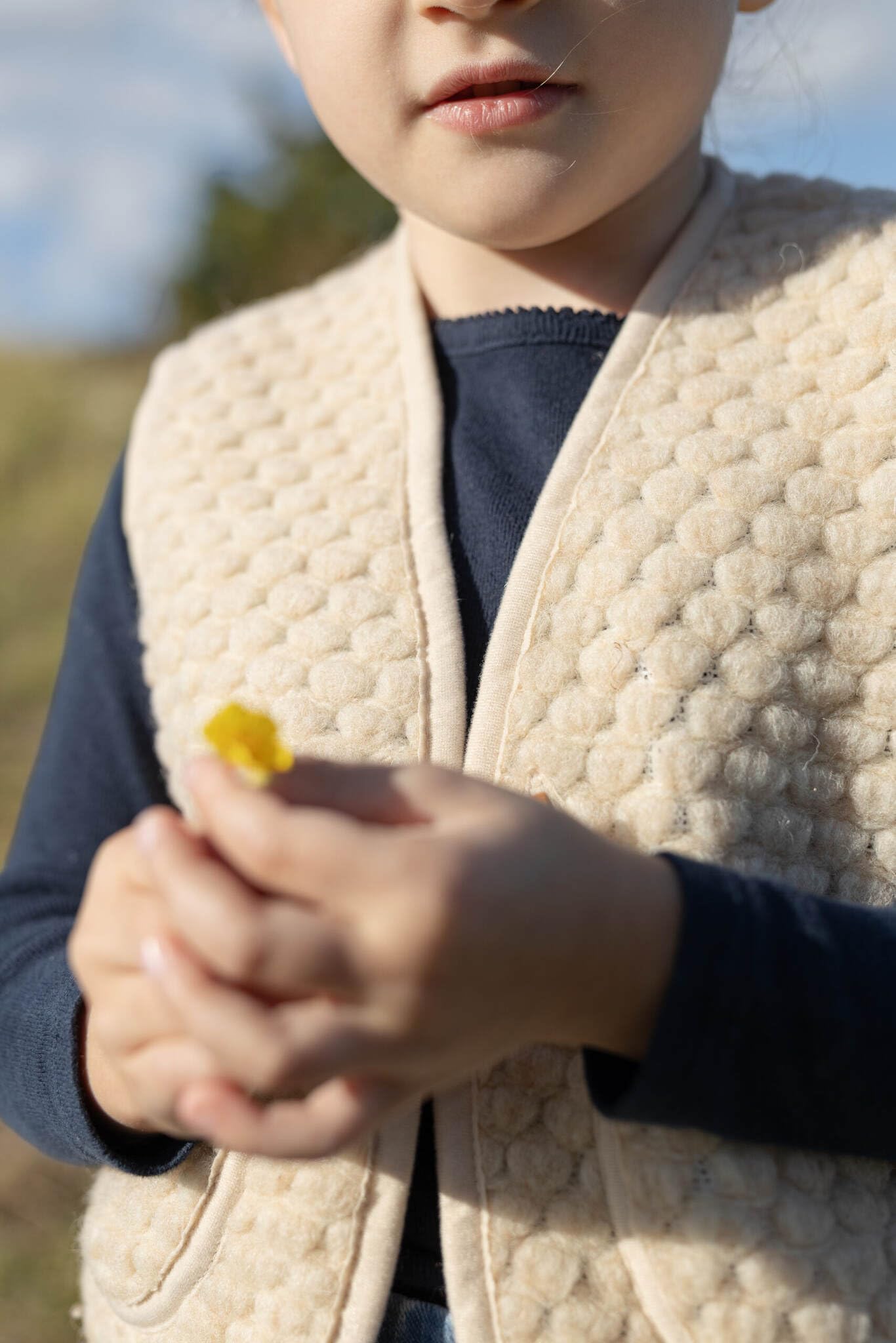 Weste Kinder Baby Winter Mädchen Jungen, Fleeceweste Kinder - Schneeanzug Armellos, mit Knöpfen, Atmungsaktiv und Warm - Viele Größen