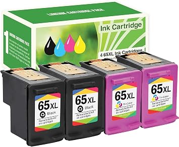 Amazon.com: Limeink - Cartucho de tinta remanufacturado para impresora HP DeskJet  2600, 2622, 2652, 2655, 3700, 3720, 3752, 3752, 3755, Envy 5000, 5052,  5055, AMP 100, color negro y paquete combinado de color: Electronics