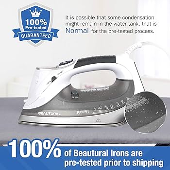 beautiful peopleIRON MAIDEN ￥36,300 Amazon.com: BEAUTURAL Steam Iron for Clothes with Precision