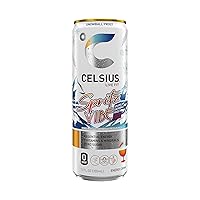 Vista 5 de CELSIUS Sparkling Spritz Vibe Limited Edition, bebida energética sin azúcar, 12 onzas líquidas (paquete de 12)