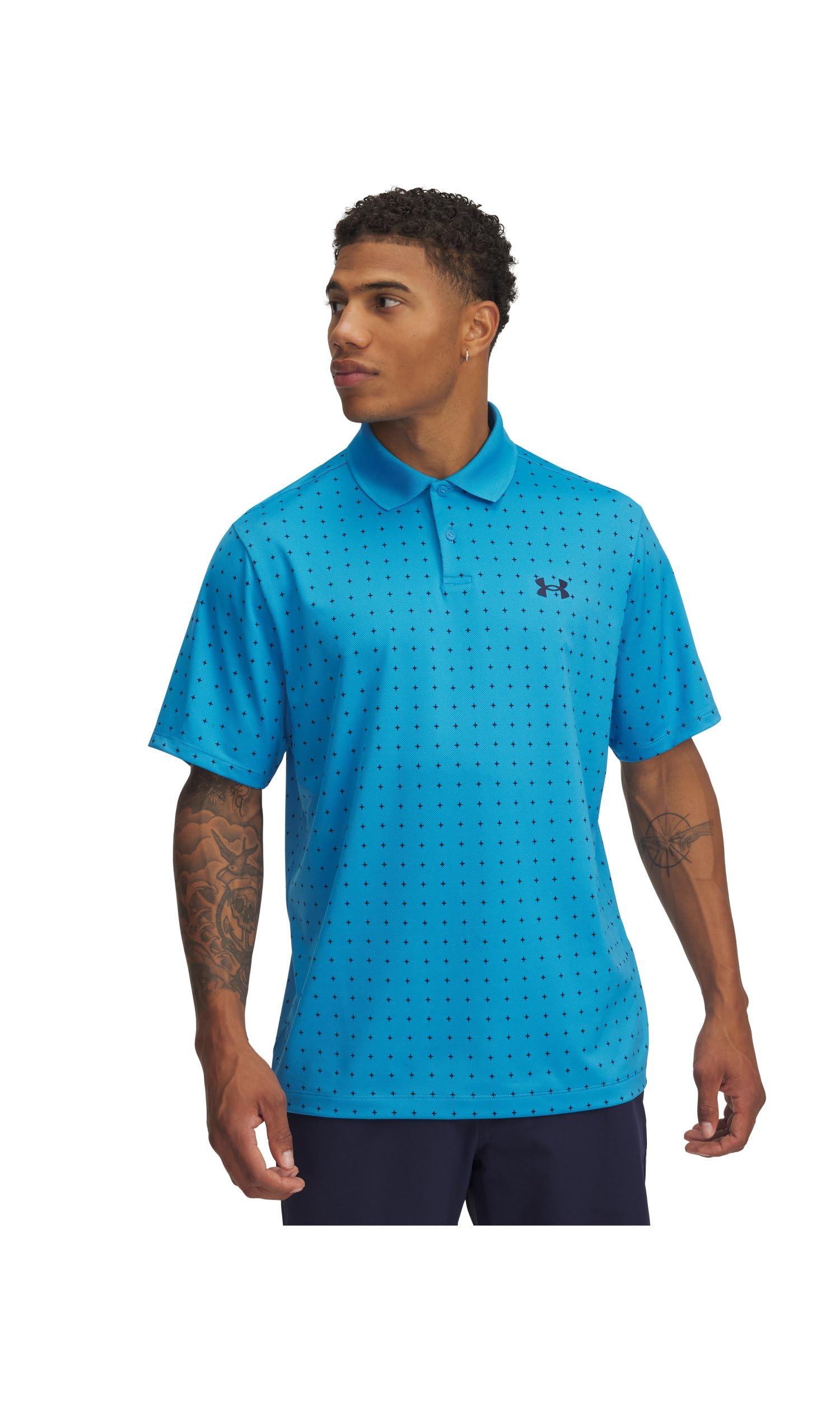 UA Matchplay Printed Polo Moda > Erkek > Kıyafet > Üst ve Tişört > Polo Yaka Tişört Erkek