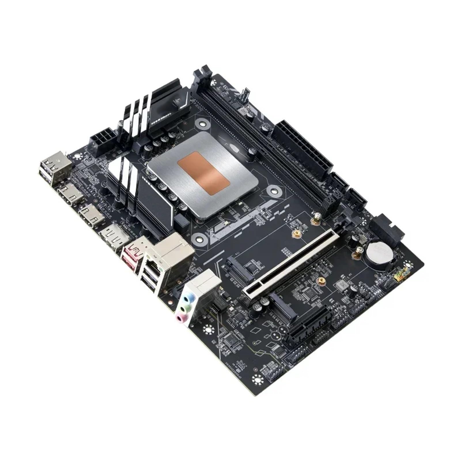 Fit for ERYING Fai da Te Set di schede Madri for Desktop con Kit interposizione del Core della CPU Integrato i5 12500H i5-12500H 12C16T DDR4 Computer for PC Gioco Motherboard