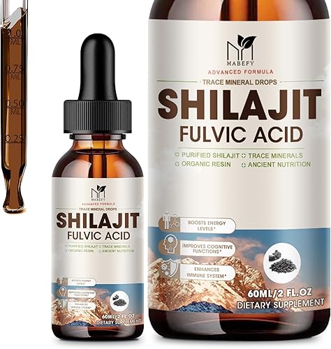 Miniatura 8 de Shilajit - Gotas líquidas de resina orgánica pura del Himalaya de alta absorción Shilajit para mujeres, hombres, 600 mg de resina natural Shilajit