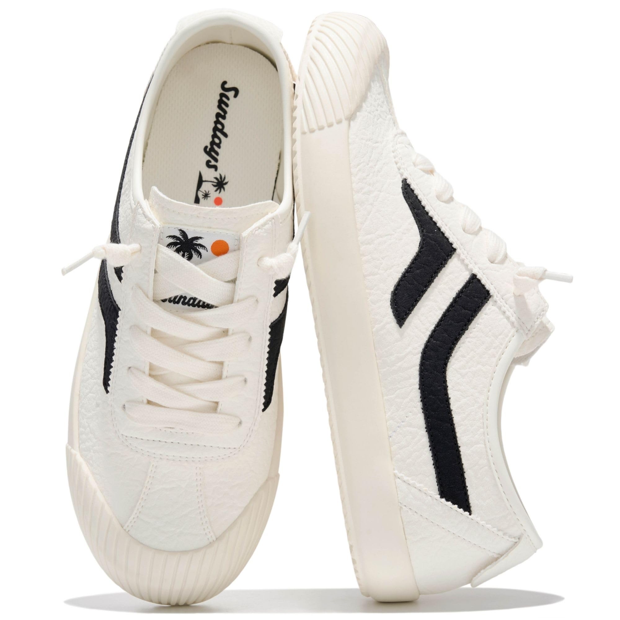Sundays Canvas Sneakers Women - Cupsole Sneaker Mules for Women