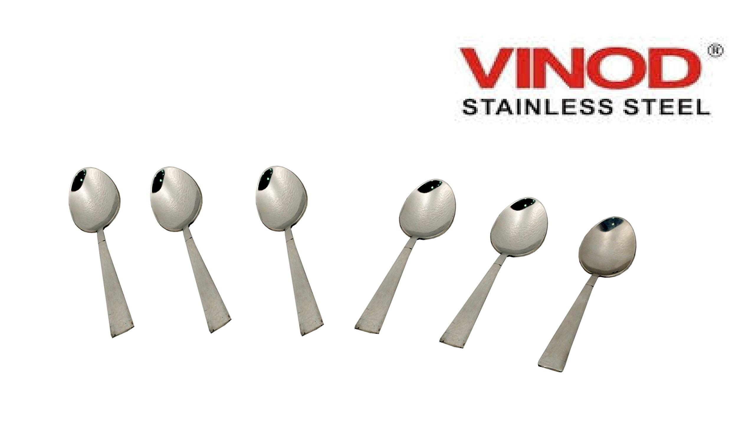 Vinod Stainless Steel Spoon Set - Pack of 6