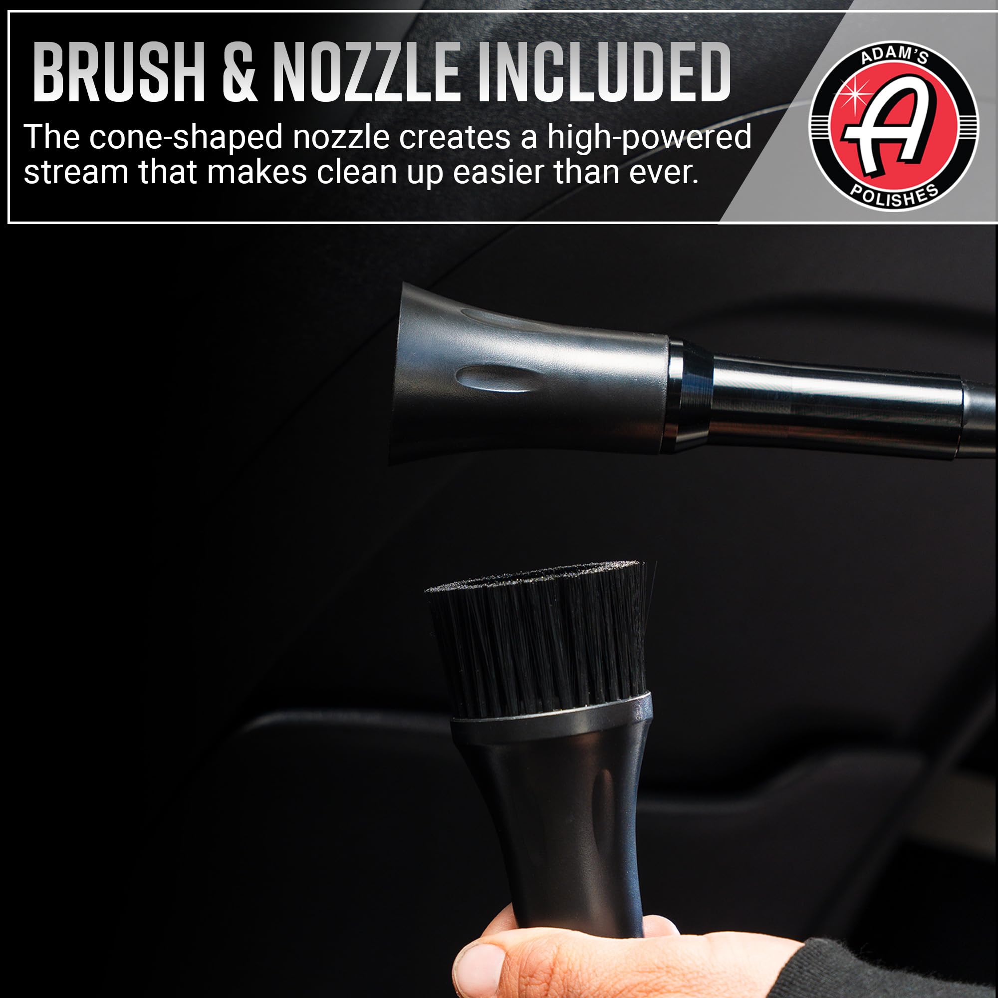 Adam's Tornado Interior Cleaner - Powerful Car Detailing Tool -3