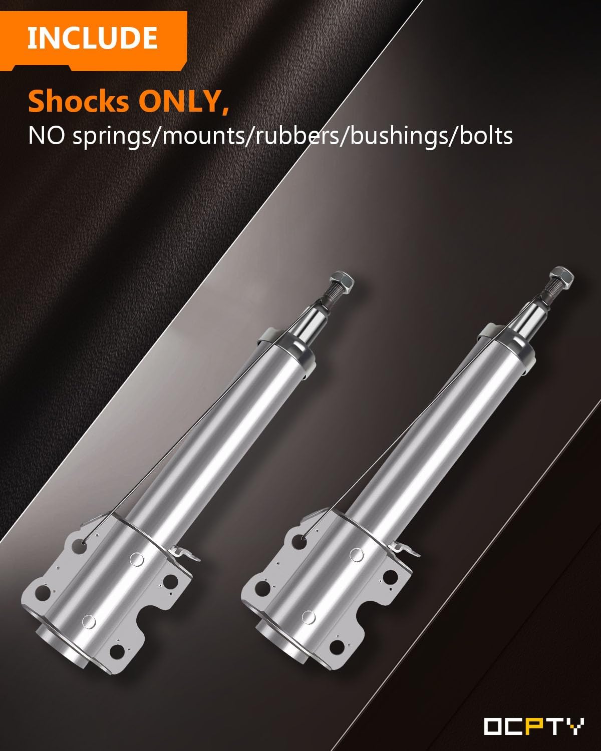 335809 553002 Front Struts Shocks for Dodge, OCPTY Shock Absorbers Fits 2003 2004 2005 2006 for Dodge Sprinter 2500/3500 | 2002-2005 2006 for Freightliner Sprinter 2500/3500 Amortiguadores-2pcs