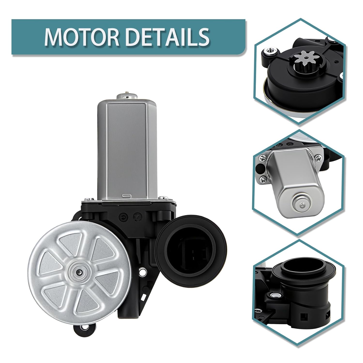 Power Window Lift Motor Left Replacement for 2002-2006 Toyota Camry,2001-2007 Highlander,2001-2005 RAV4 & 2004-2006 Scion xA Replace# 85720-12300, 85720-32160, 4710011