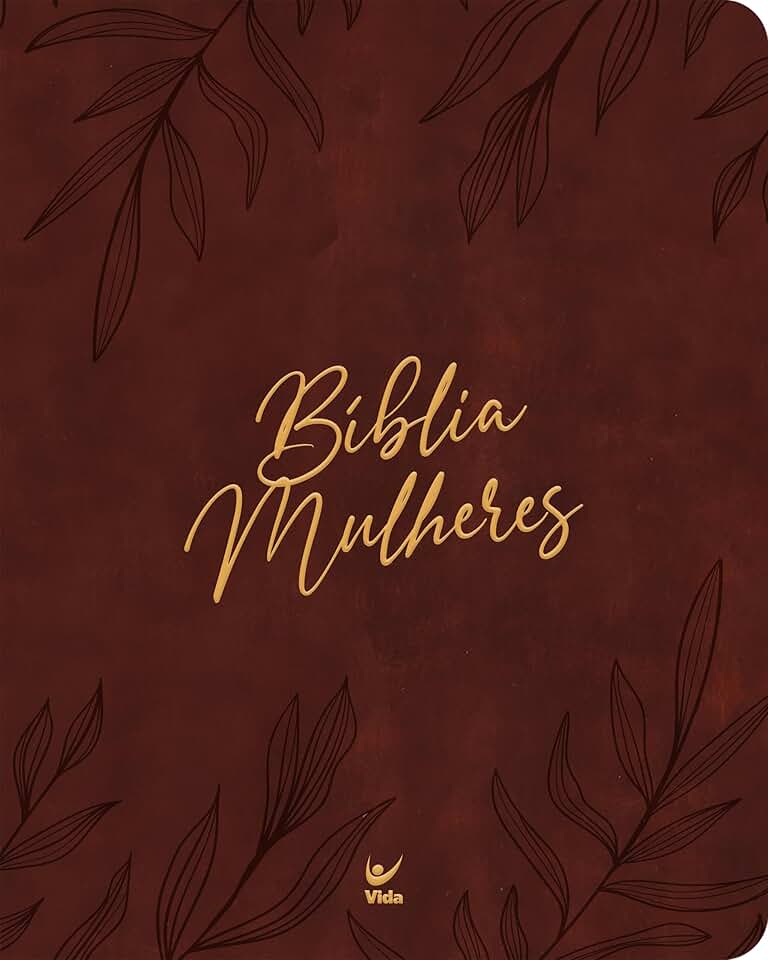 Bíblia Mulheres Nvt - Duas Colunas - Folhas Vinho: por Viviane Martinello