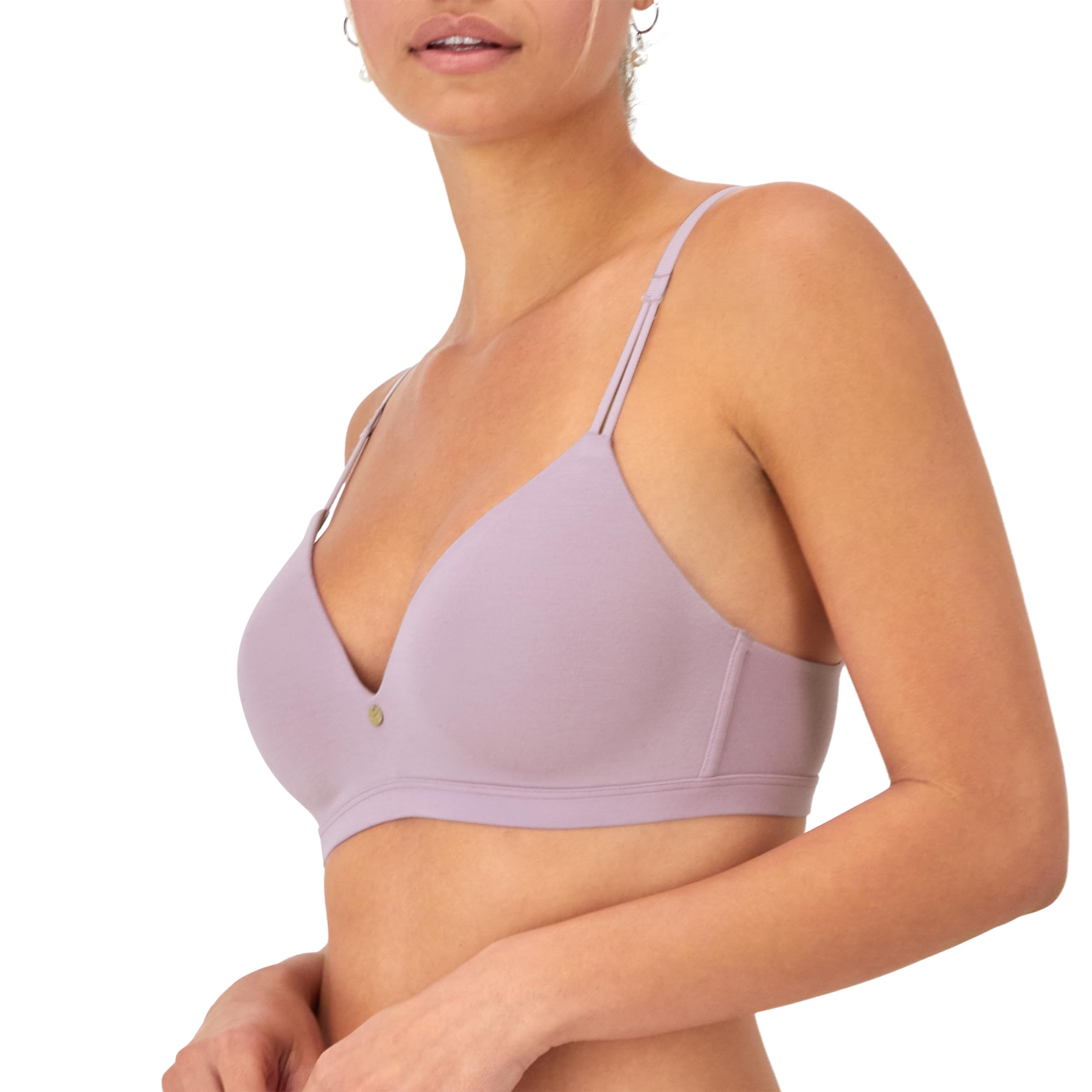 Maidenform Wireless Bra, Everyday Luxe T-Shirt Wireless Bras for Women, Convertible Straps, Smoothing Reggiseno Donna (Pacco da 1)