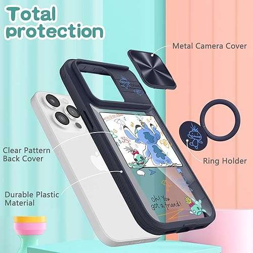 Miniatura 3 de Joyleop Funda 2 en 1 para iPhone 12 Pro Max de dibujos animados linda para niñas, mujeres, adolescentes, niños, fundas de teléfono femeninas,