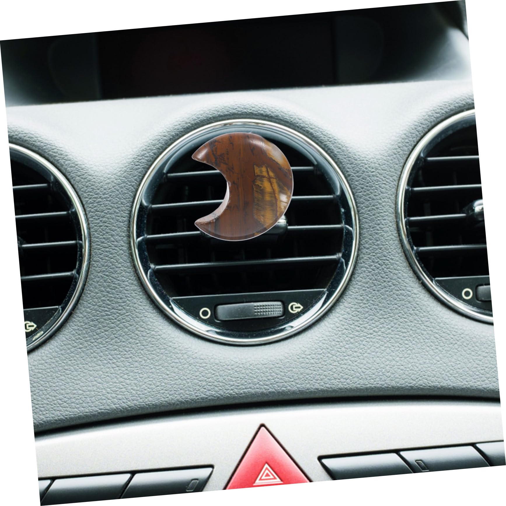 SOLUSTRE 8stücke Auto Lüftung Clips Mond Und Stern Kristall Ornamente Für Auto Dekorative Luftauslass Clips Für Aromatherapie Und Stilvolle Innenausstattung