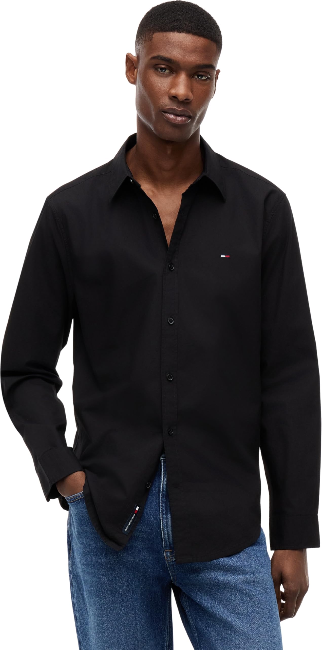 Tommy Jeans TJM REG POPLIN SHIRT Gömlek Erkek
