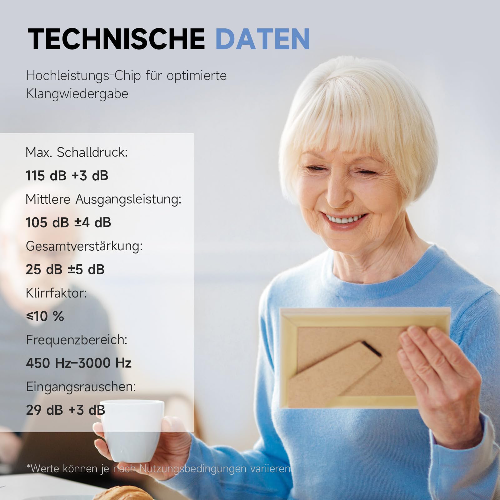 Britzgo Neues Gerät zur Geräuschunterdrückung Kompakt und tragbar mit Ladekoffer (Schwarz)