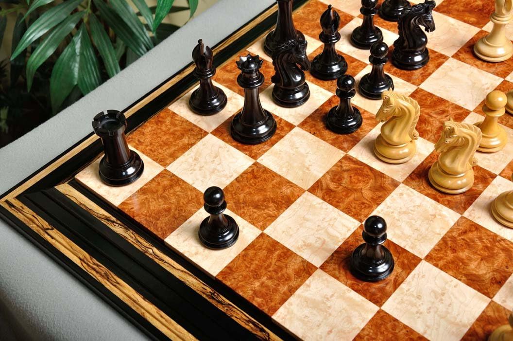 The House of Staunton - The Forever Collection - Imperial Collector Luxury Chess Set - Pieces Only - 4.4" King - Genuine Ebony
