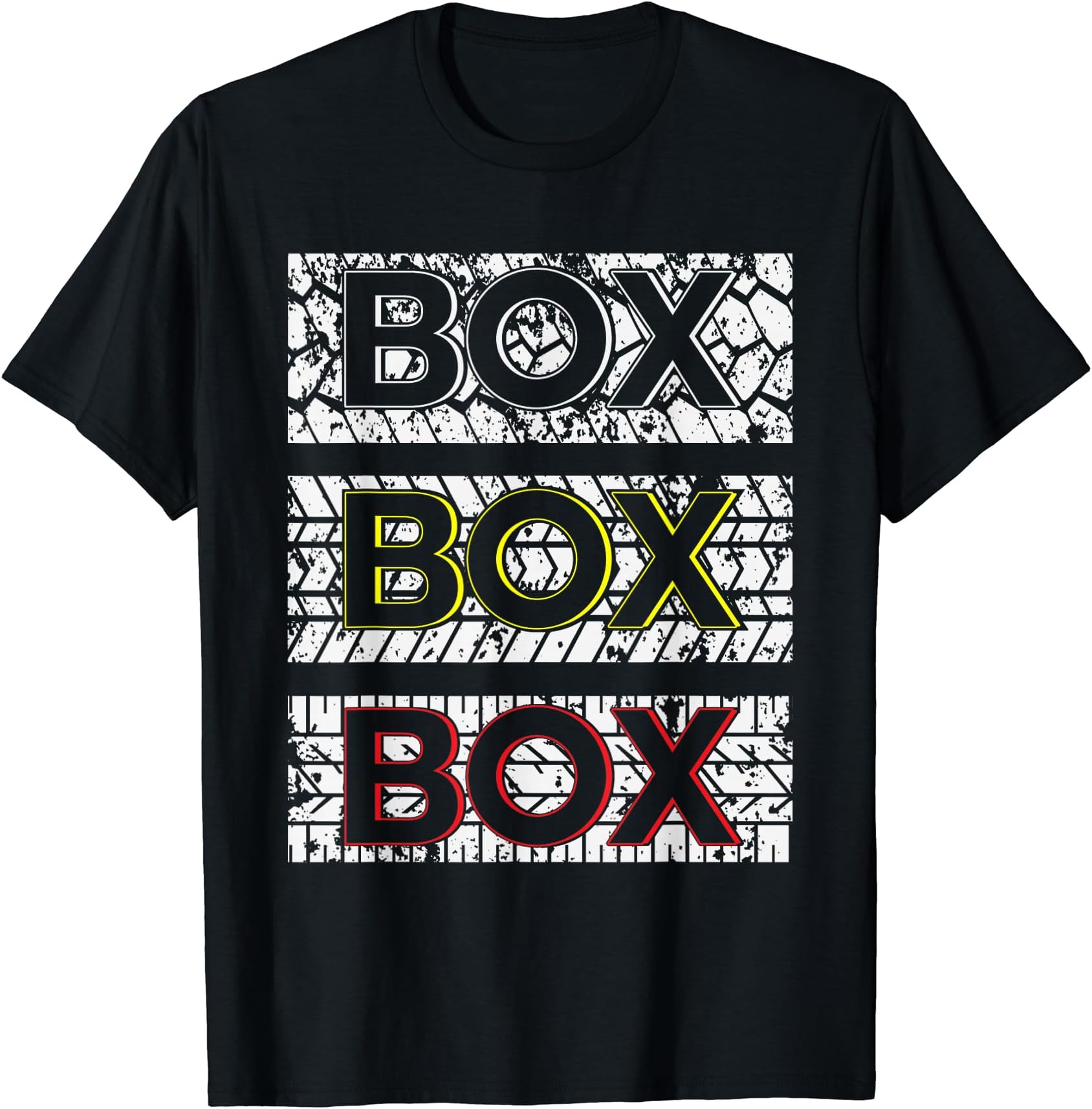 Fans Car Tire Box T-Shirt
