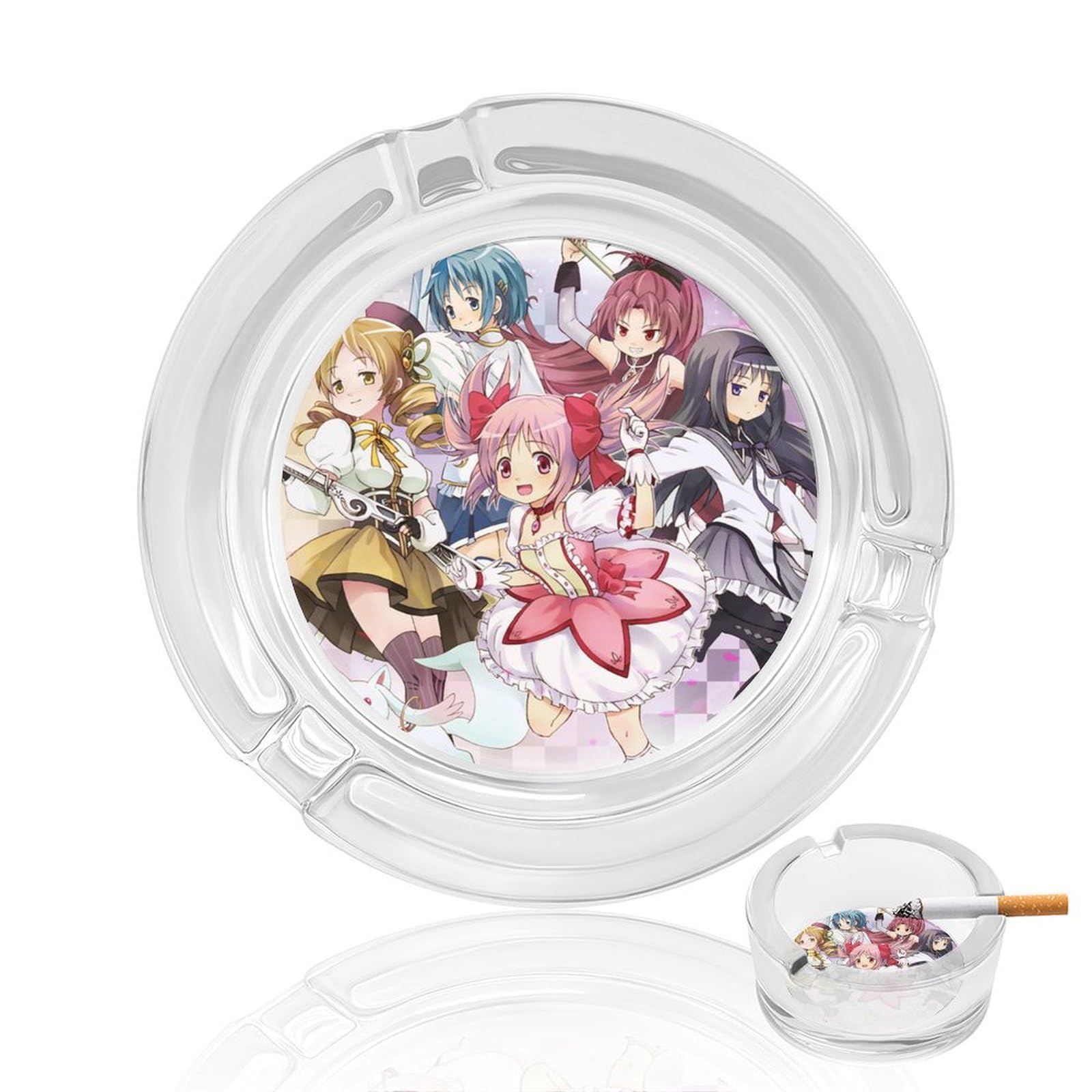 Amazon.co.jp: ガラス灰皿 魔法少女まどか☆マギカ アニメ たばこ灰皿