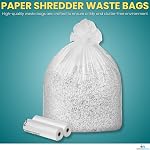 1InTheOffice Sacs de déchiqueteuse 15.8 Gallon, Sacs à déchets de broyeur 15.8 Gal., 50/Box