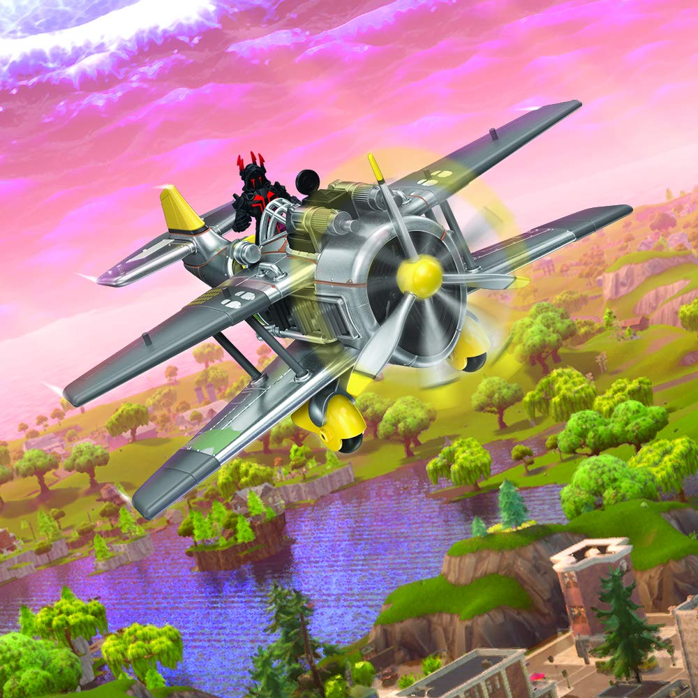 Giochi Preziosi Fortnite Aereo con Personaggio, 5 cm