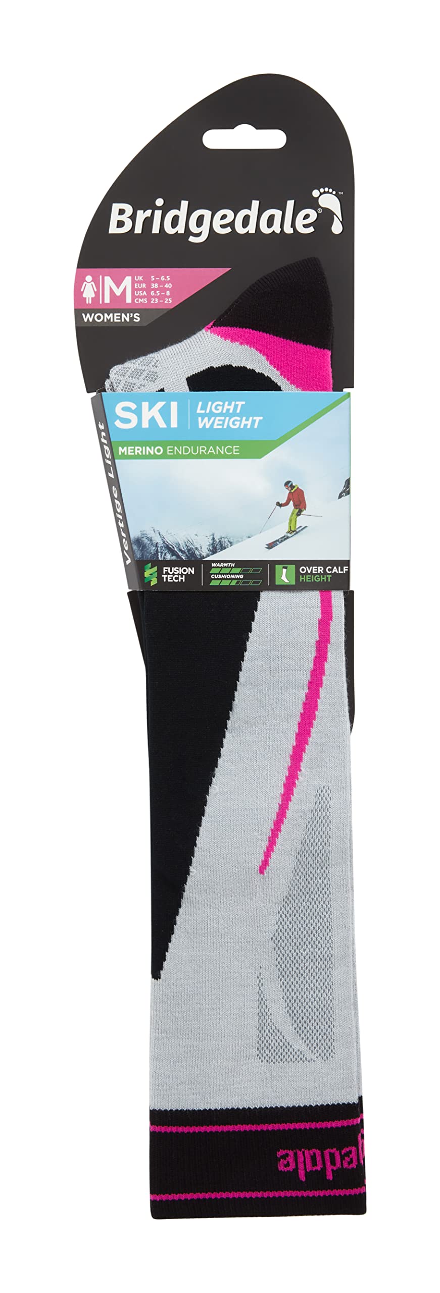 Bridgedale Lekkie skarpetki narciarskie – Merino Endurance Kobiety Lightweight Ski - Merino Endurance Socks