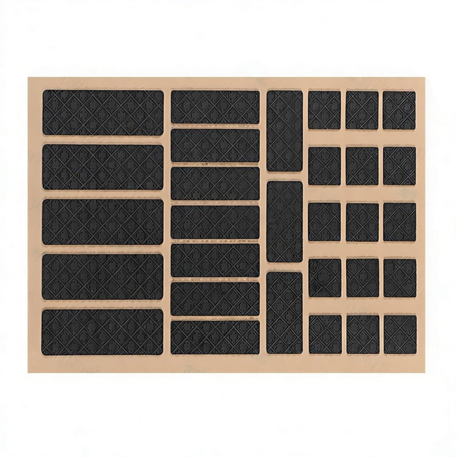 Universally Side Sticker Silicone Grip Pad Antislip Sweat Proof for Gaming and Offices Customizable Cut Slip Proof Sticker