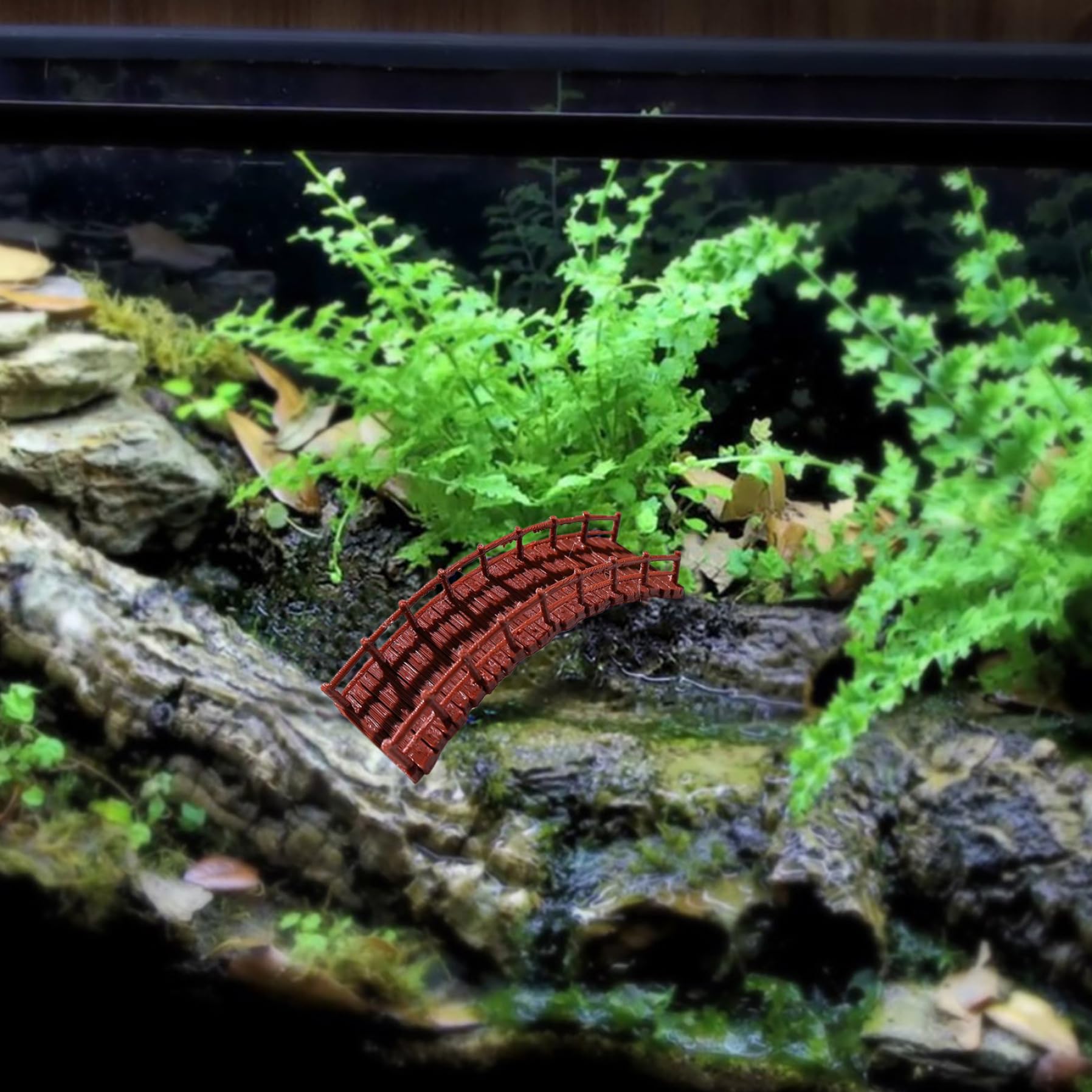 Décorations de Jardin 3.5x1.2x01 Arc Miniature Pont Pont de bonesaï Chinois