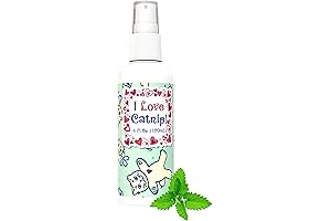Pet MasterMind I Love Catnip Spray: The Catnip Spray for Indoor Cat Joy