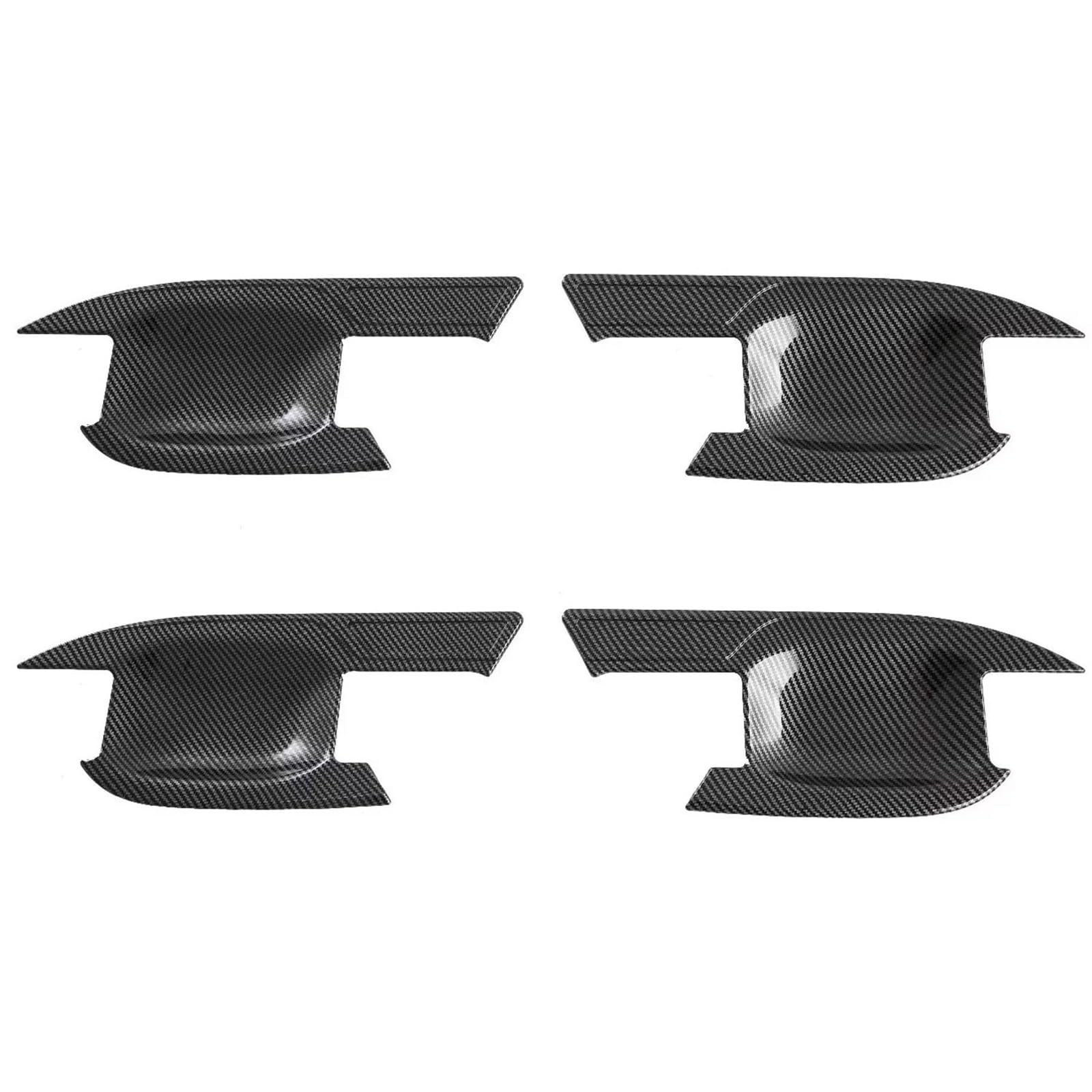 YSDSLS Car Exterior Accessories Door Handle Bowl Overlay Cover Trim Decor for Hyundai for Santafe 2024-2025(Door Bowl 4pcs)