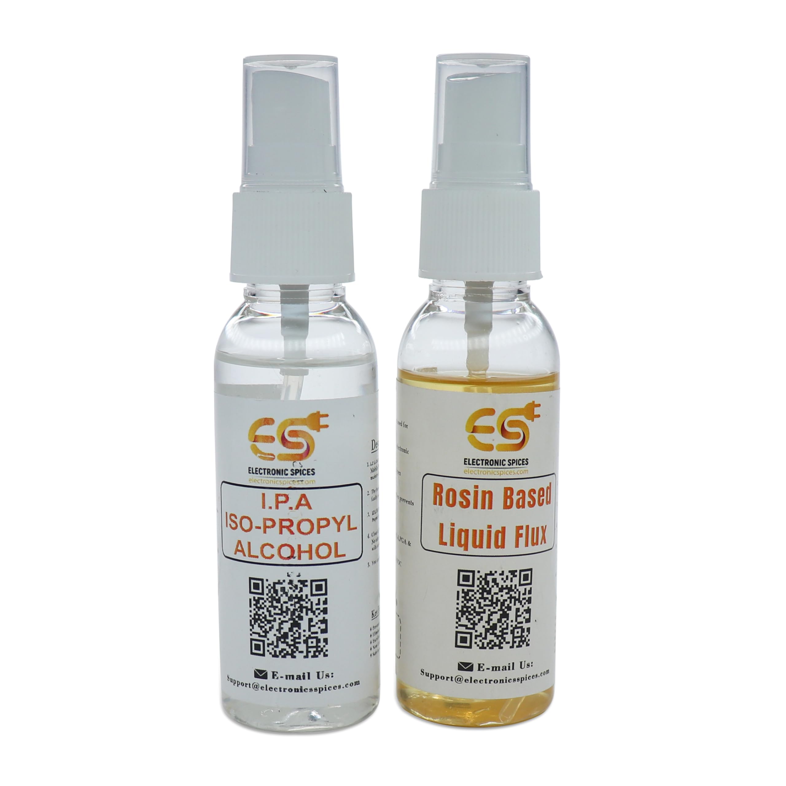 Electronic Spices 50ml Rosin Based Liquid Flux & 50ml ISO-Propyl Soldering Cleaning (B0CRB3BCWP) Amazon Price History, Amazon Price Tracker