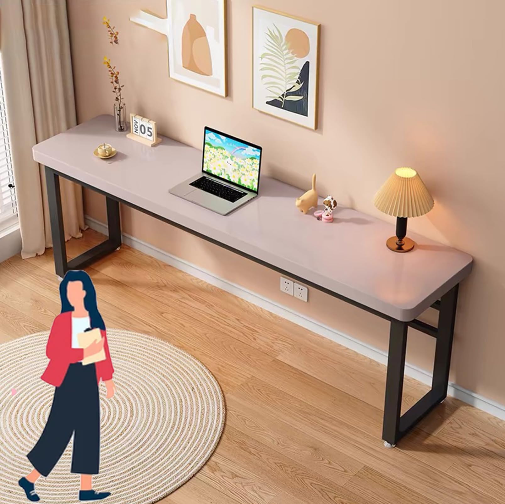 Amazon｜高さ75CM ウォールバーテーブルカウンターテーブルダイニング