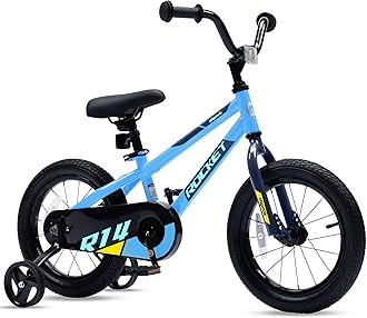 Chipmunk Kids Bike 12 14 16 18 Inch Bicycle with Training Wheels Beginners Boys Girls Ages 3-10 Years Multiple Colors