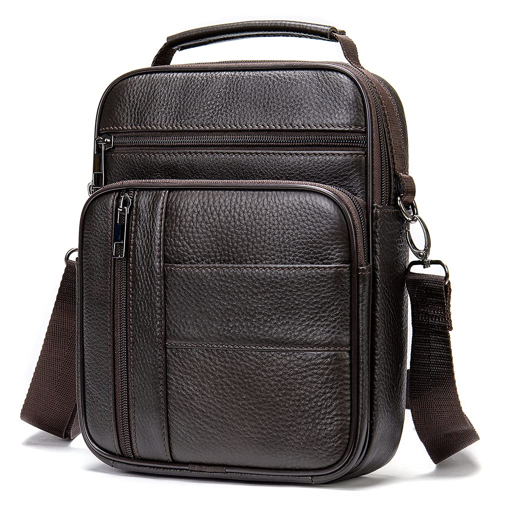 Small Leather Belt Bag Phone Wallet Purse for Men Loop Holster Case Waist Pack Travel Messenger Crossbody Pouch with Hook-image-49
