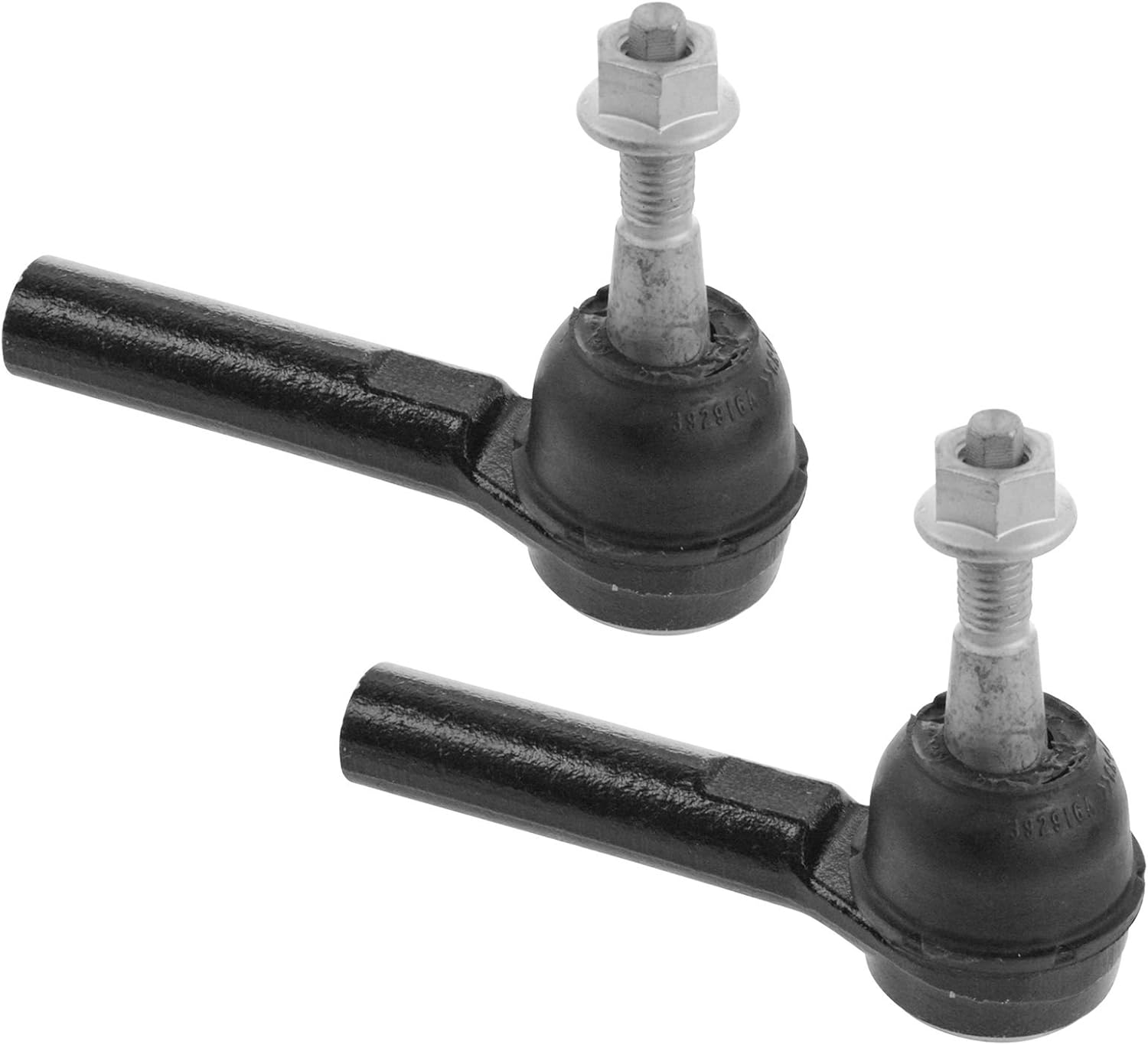 Inner and Outer Driver and Passenger Side Tie Rod Set 4 Piece Compatible with 2010-2017 Chevrolet Equinox L4 2.4L 2010-2017 GMC Terrain L4 2.4L