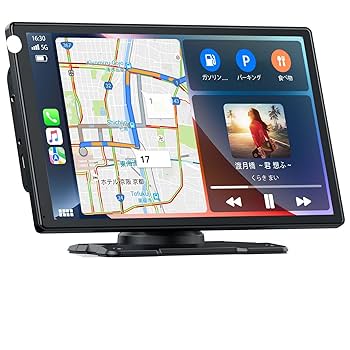 カーオーディオ スマホ連携表示ナビ RC08CA カーナビ 実機レビュー LAMTTOの7型スマートディスプレイ「RC08CA」の評価