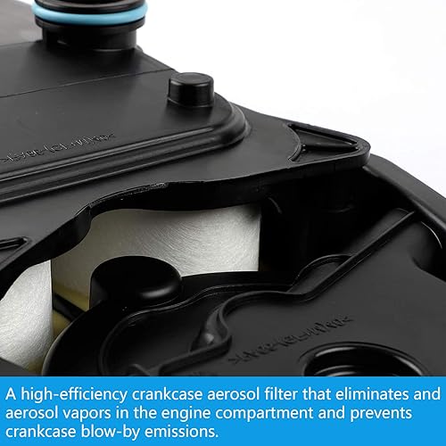 Miniatura 4 de CV52001 - Filtro de ventilación de cárter CCV compatible con Dodge Ram 2500 3500 4500 5500 Ford F650/750 Freightliner 6.7L Diesel 2007-2021,