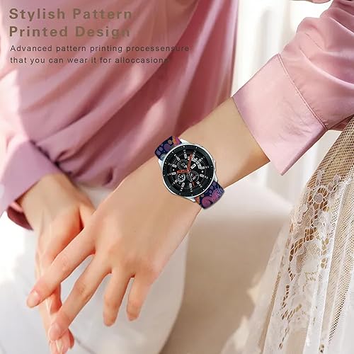 Miniatura 5 de Correas de reloj de dibujos animados compatibles con Samsung Galaxy Watch 1.811 in/Galaxy Watch 3 1.772 in/Samsung Gear S3 Frontier/Classic Strap