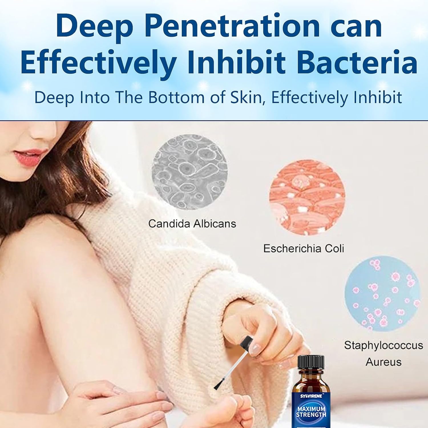 Toenail Fungus Treatment Extra Strength, 30ML Fungus Nail Repair Liquid with 1% Tolnaftate, Fast Acting Treatment for Discolored & Damaged Nails, Athletes Foot - Image 5