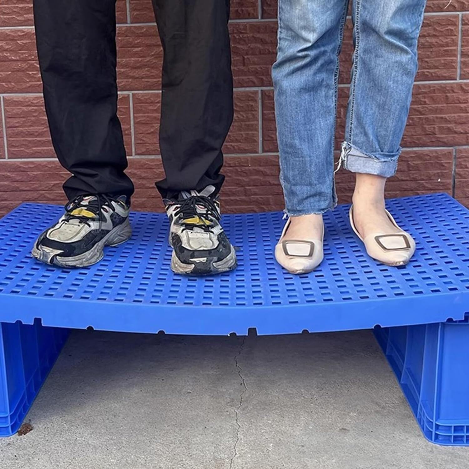 Pallet di plastica Pallet di plastica Leggeri, per Garage di supermercati, armadi all'aperto, Pallet di plastica Multipli Liberamente combinati, stoccaggio di Sicurezza, Griglie di spedizione