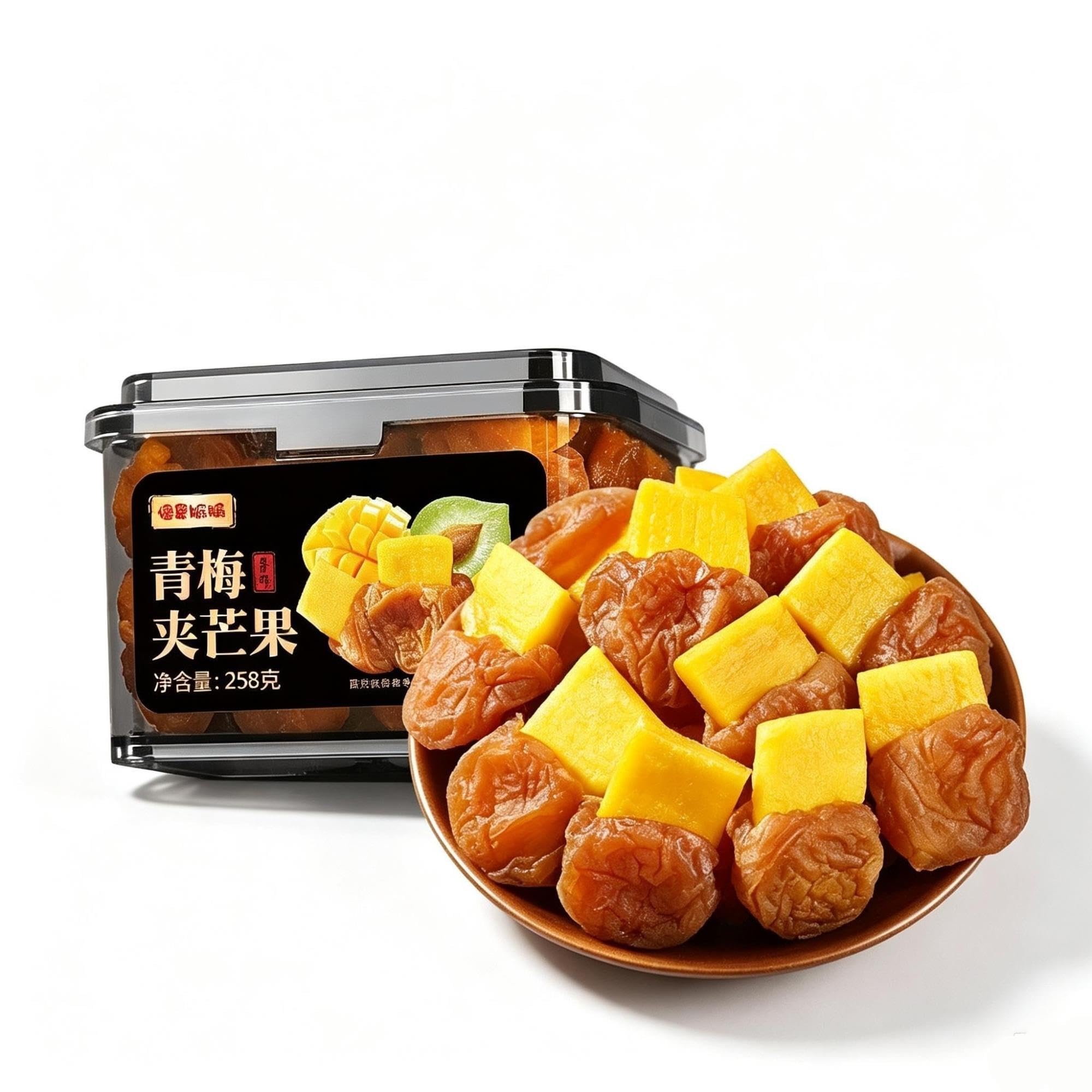 Snack de Frutas Ciruela y Mango Tarro 500g